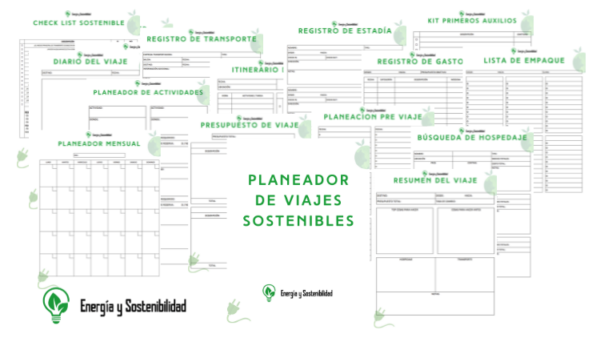 planeador de viajes sostenibles